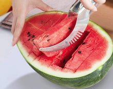 Load image into Gallery viewer, Stainless Steel Cutter For Watermelon Hami Melon Pitaya Pawpaw