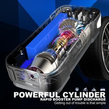 Charger l'image dans la galerie, Démarreur pour voiture portable 4 en 1 avec pompe à air Pro