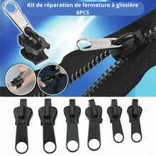 Charger l'image dans la galerie, Kit de réparation de fermetures à glissière multifonctionnels (6pcs)