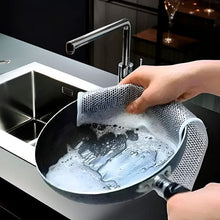 Charger l'image dans la galerie, Chiffons de nettoyage argenté double couche pour les taches tenaces