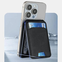 Load image into Gallery viewer, Support de chargeur sans fil mobile magnétique avec porte-cartes (Spécial pour Iphone et android avec charge sans fil)