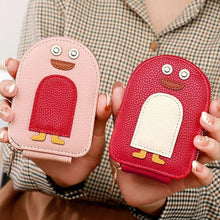 Charger l'image dans la galerie, PORTE-MONNAIE EN PINGOUINS MIGNONS POUR CARTE DE CRĂDIT