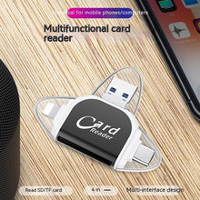 Charger l'image dans la galerie, Lecteur de carte SD TF universel 4 en 1