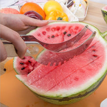 Load image into Gallery viewer, Stainless Steel Cutter For Watermelon Hami Melon Pitaya Pawpaw