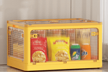 Charger l'image dans la galerie, Boîte de rangement pliante en plastique transparent ultime