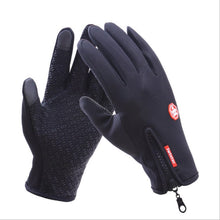 Load image into Gallery viewer, Waterproof and warm winter gloves for touch screen