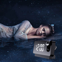 Charger l'image dans la galerie, Reveil à projection 3d horloge à miroir