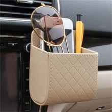 Charger l'image dans la galerie, Mini sac de rangement pour voiture en cuir