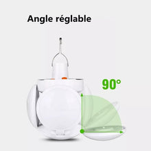 Charger l'image dans la galerie, Lampe LED de charge solaire / USB