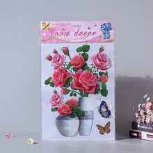 Load image into Gallery viewer, Autocollant vase à fleurs imperméable en 3D
