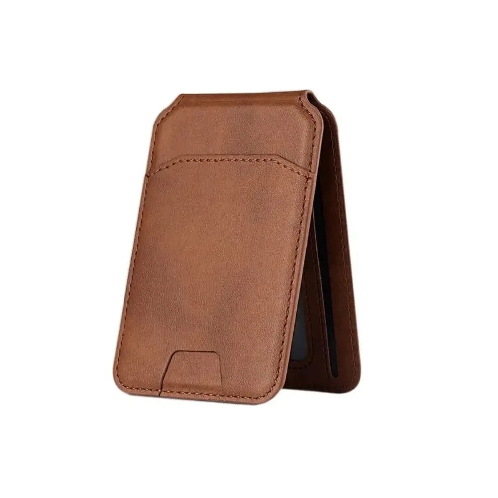 Support de chargeur sans fil mobile magnétique avec porte-cartes (Spécial pour Iphone et android avec charge sans fil)
