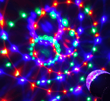 Charger l&#39;image dans la galerie, Boule magique rotative, lumières d&#39;ambiance LED
