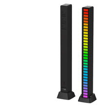 Load image into Gallery viewer, Music Wireless RGB Voice Control Sound Light Bar with USB 
